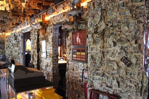 Money Wall at Cabbage Key